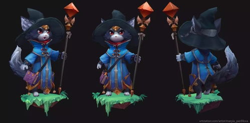 精品建模與游戲動(dòng)漫開發(fā) 3D設(shè)計(jì)師Maria Panfilova作品賞析